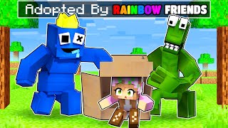 Adopted By The RAINBOW FRIENDS in Minecraft