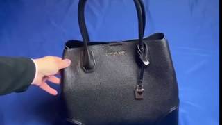 Michael Kors Mercer Gallery Medium Center Zip Tote & What’s In My Bag