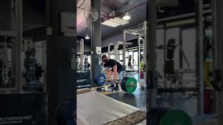 200kg / 441lbs x 5 Conventional Deadlift (Fused L5-S1)