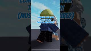 Comment Your Username+Subscribe=Yeeted! #roblox #fyp