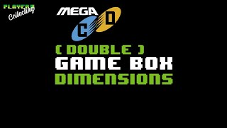 [INFO] Sega Mega CD (Double) Game Box Dimensions