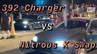 K20 Nitrous vs 392 Scatpack