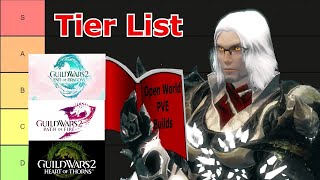 Guild Wars 2 : Tier List Best Open World PVE Builds ( Outdated )