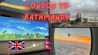 VLOG-14: LONDON TO KATHMANDU after one year 🇬🇧✈️🇳🇵