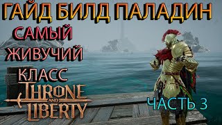 ГАЙД БИЛД НА ПАЛАДИНА Throne and Liberty (Часть 3)