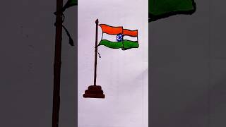 Indian flag#yt#shorts#easy#drawing