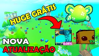 2 NOVOS HUGES DE GRAÇA NA NOVA ATUALIZAÇÃO DO PET SIMULATOR X - ROBLOX - #summer