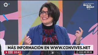 Presentación del cuento No tengas miedo, cuentas conmigo en Buenos días Madrid de Telemadrid