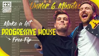 Make a Uplifting Progressive house in FL Studio 20 | Martin Garrix free flp