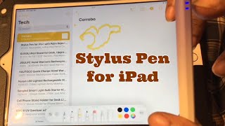 Stylus Pen for iPad (Tech Tuesday)