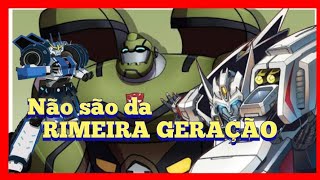 AUTOBOTS que NÃO SÃO dá primeira geração