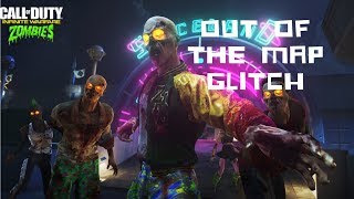 ZOMBIES IN SPACELAND OUT OF THE MAP GLITCH (IW ZOMBIES GLITCH)