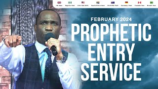 February 2024 Prophetic Entry Service  I  Pastor Moses Omoviye