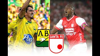 Gran Final Explosiva! Santa Fe vs. Bucaramanga, El Duelo por la Gloria en la Liga Colombiana EN VIVO