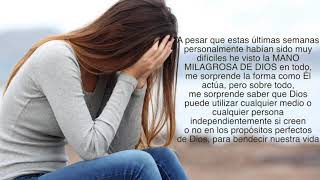 NO CUESTIONES A DIOS PORQUE AL FINAL TE SORPRENDERA REFLEXION CRISTIANA