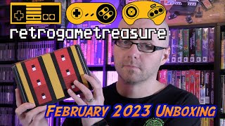 Retro Game Treasure - February 2023 Unboxing