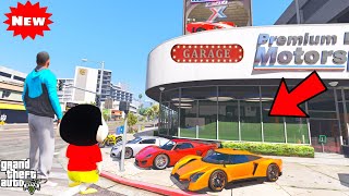 Franklin And Shinchan Open New Car Dealership & Garage With Lester In GTA V(Part-1)