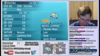 LIVE (ORAS): Shiny Electrike after 19 Hordes (95 Random Encoutners)