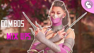 Mortal Kombat 1 - Mileena Combos and Mix Ups (Frost Kameo)