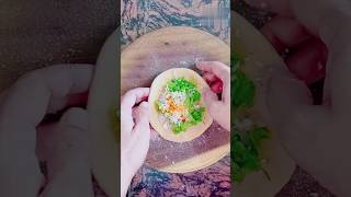 Make onion coriander cheese paratha#trending #shortsviral