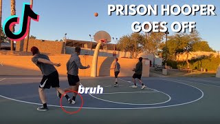 2v2 Basketball w/ famous TikTokers (PRISON HOOPER?)