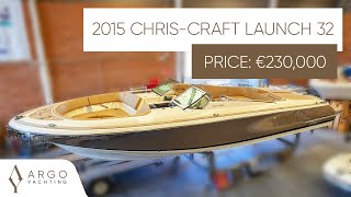 2015 Chris-Craft Launch 32 | Boat Tour | FOR SALE in Mallorca, Spain