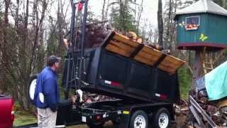 Homemade Dump Trailer