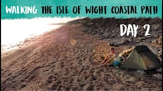 Walking the Isle of Wight coastal path - Day 2