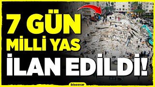 Cumhurbaşkanı Erdoğan duyurdu: 7 Gün MİLLİ YAS İlan Edildi...