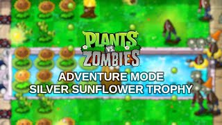 Plants vs. Zombies | Adventure Mode | Silver Sunflower Trophy | PC Playthrough