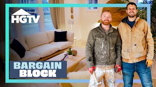 Turning a Disaster Into a Scandinavian Masterpiece - Full Episode Recap | Bargain Block | HGTV