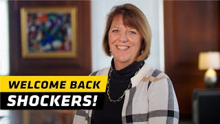 WSU Provost Shirley Lefever Welcomes Shocker Nation Back to Campus