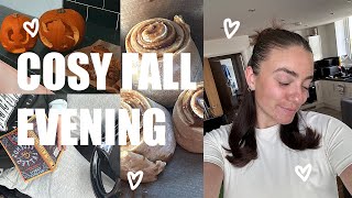 Spend a Cosy Fall Evening with Me!🍂 Pumpkins, baking and books!!