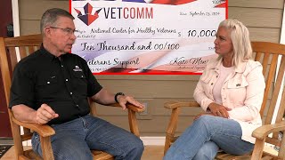 We Donated $10,000 to the National Center for Healthy Veterans | VetComm