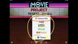 iPad iMovie - sharing via dropbox or alternatives