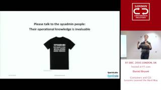 Containers and Continuous Delivery: Lessons Learned the Hard Way By Daniel Bryant