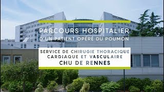 Le parcours hospitalier d'un patient opéré du poumon