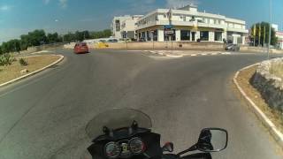 Verso Ostuni in moto