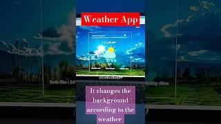 Weather app - html css and javascript | weather app | source Code #shorts #weatherapp  #htmlcss