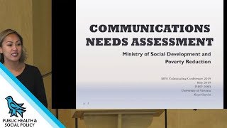 Kaye Garcia - Communication Needs Assessment for Ministry of Social Development & Poverty Reduction