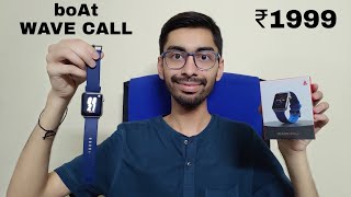 boAt Wave Call SmartWatch unboxing & Review | Best Bluetooth Calling Smartwatch under 2000 rs ?