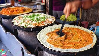 Anand Dosa #Mumbai  | India's No.1 Dosa Stall | Jini Dosa Recipe | Indian Street Food Recipe