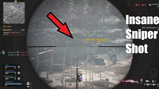 INSANE SNIPE SHOT OUT OF THE HELICOPTER - WARZONE MOMENTS #Shorts