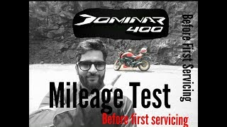 | Dominar Mileage Test | Before First Servicing | Tamhini Ghat Ride |