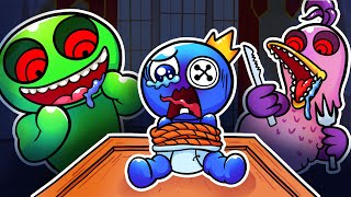 Baby Blue vs Opila Bird & Jumbo Josh! - Rainbow Friends vs Garten of Ban Ban | GM Animation