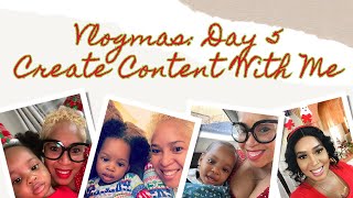 Vlogmas 2023 Day 5: A Day in My Life as a Content Creator | Behind the Scenes | CranberryTV