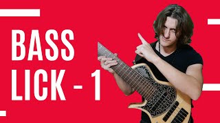 Bass Lick 1 - Serhat Yilmaz #shorts