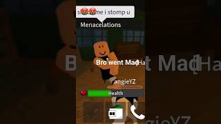 #roblox #robloxmemes BRo becomes angry 💀