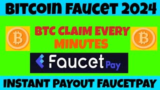 btc faucet unlimited claim every 0 minute | bitcoin faucet | earning faucetpay website | cripto4all