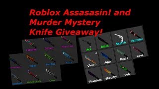 [CLOSED] Roblox Murder Mystery 2 and Assassin GIVEAWAY 2017 [CLOSED]